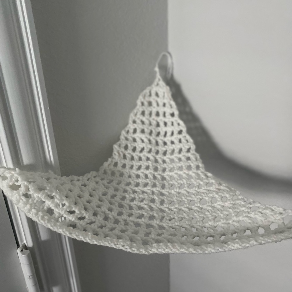 Handmade Crocheted Wall Hammock